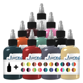 50 Fabulous Colors Set 1 Tattoo Ink - StarBrite Colors